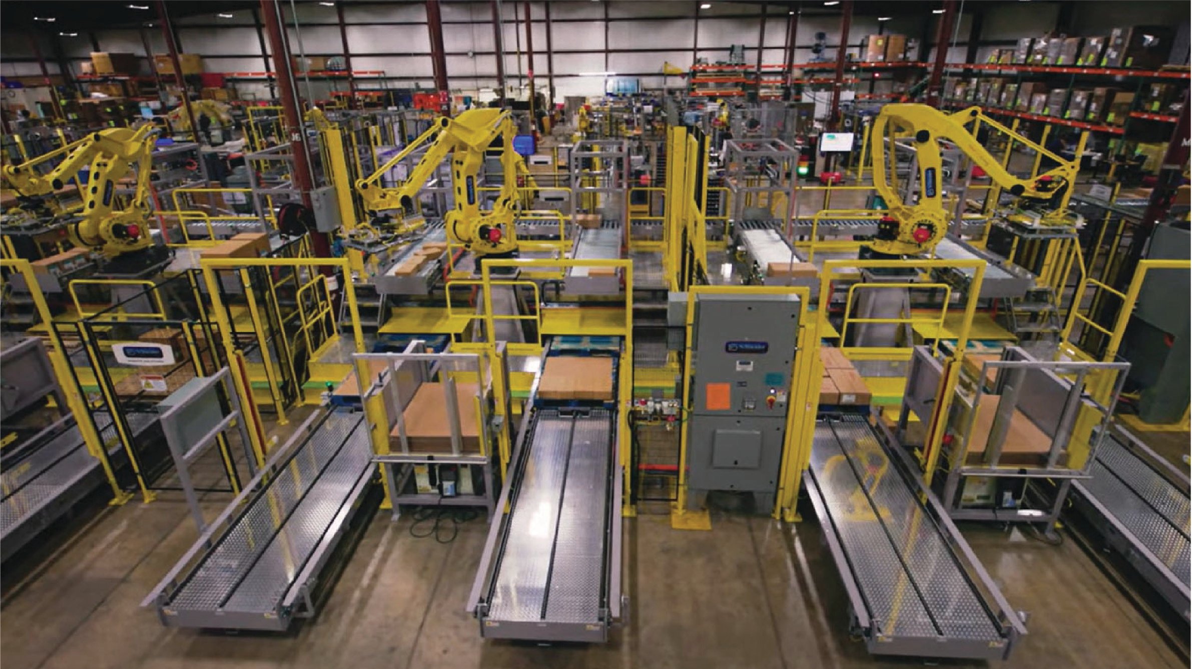 Structured Palletizing Depalletizing, Palletizing & Load Stabilization | PACTEON