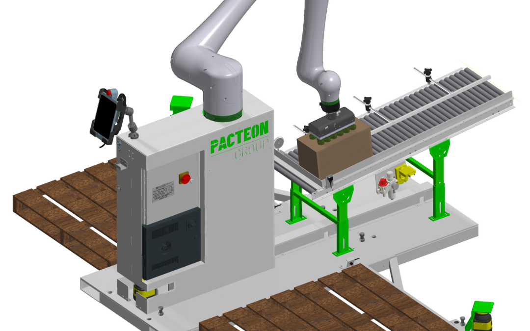 Install-Ready Collaborative Palletizer Brings Compact Automation to the Factory Floor