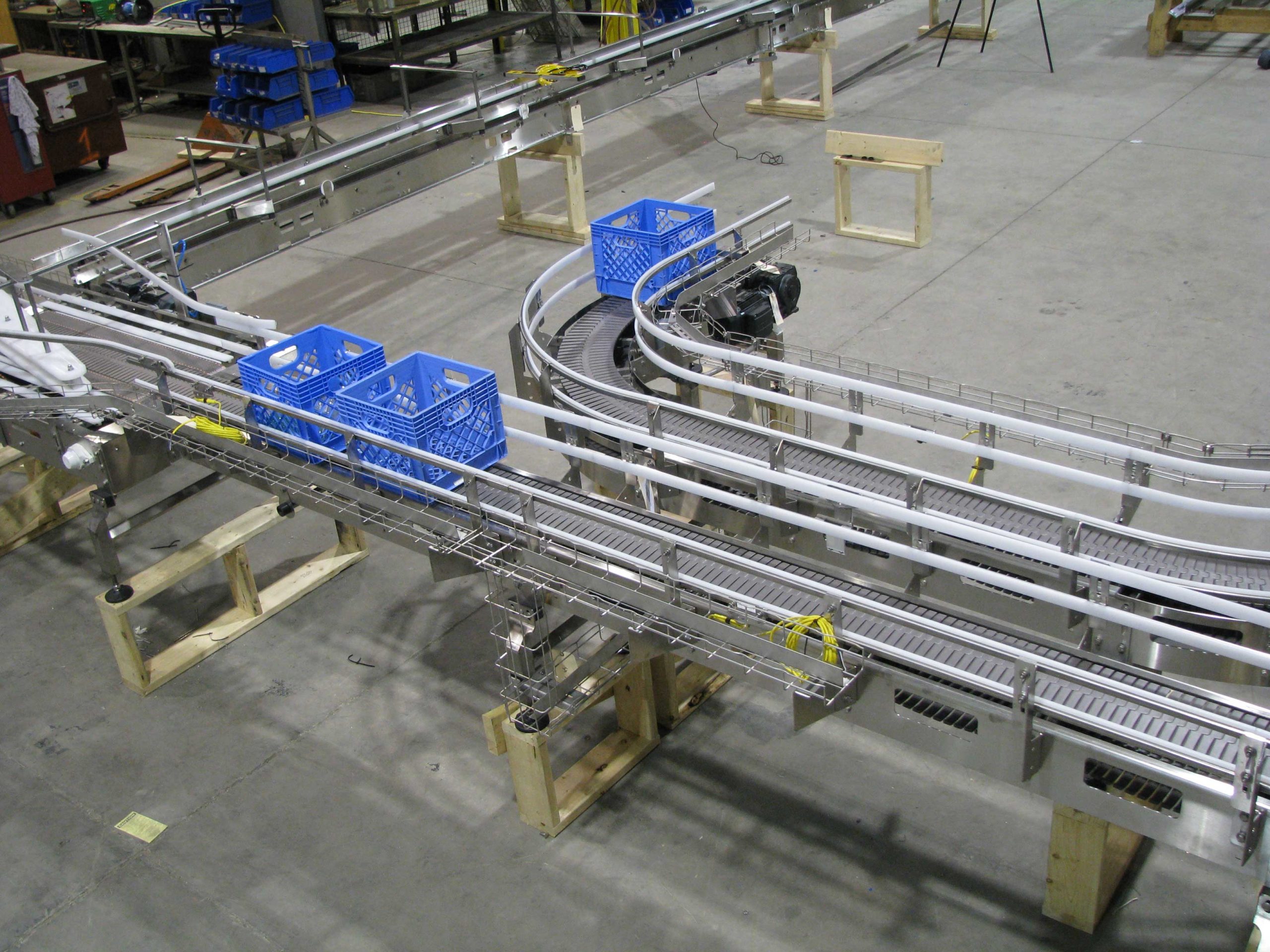 Empty Shell & Crate Conveyor